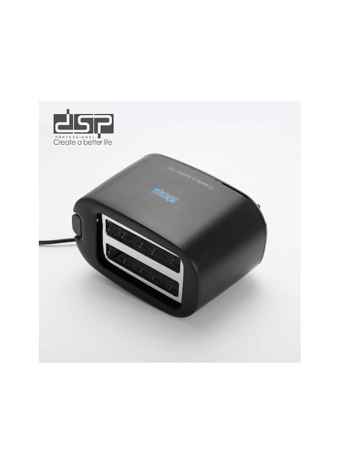 DSP 2 Slices Toaster/7 Temperature Settings/Auto pop up & shut off/650-750 W - Image 3