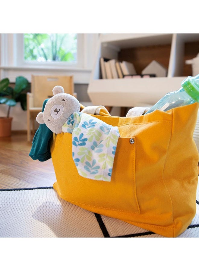 ingenuity ity by Ingenuity - Cozy Lovey, Plush Security Blanket, Stuffed Animal for Babies, Soft Baby Blankie, 0 - 36 months- Nate  - Image 4