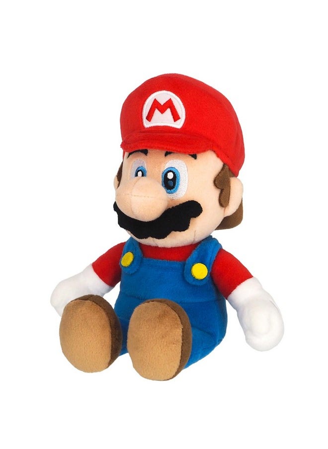 Sanei Super Mario All Star Collection 9.5" Mario Plush, Small  - Image 1