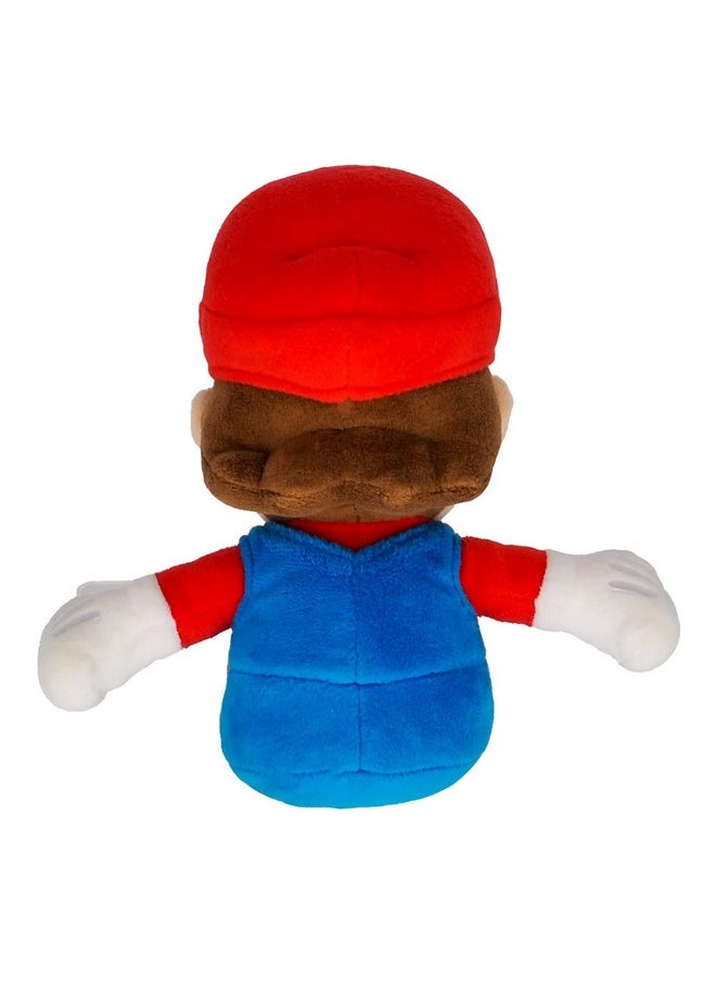 Sanei Super Mario All Star Collection 9.5" Mario Plush, Small  - Image 3