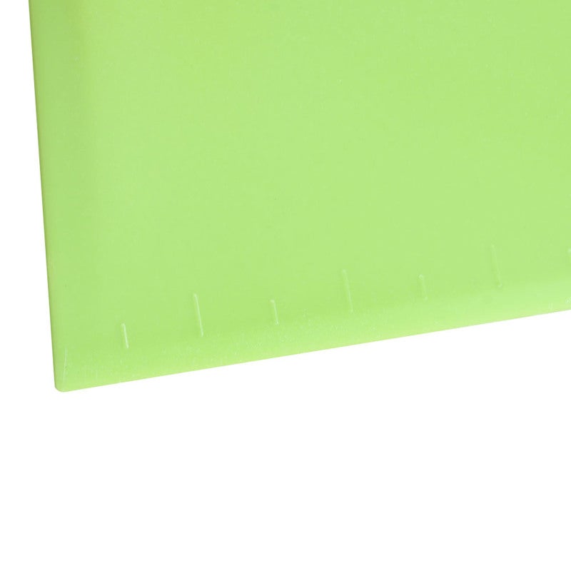 Cream Scraper 74073-1 Green Food Grade Plastic - Non-Stick Reusable Dough Cutter for Home Baking Pastry Kitchen Use - Image 2