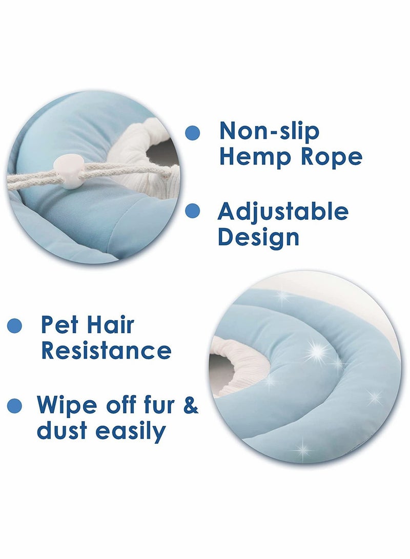 SYOSI Cat Cone, Soft Dog Cone Collar After Surgery, Water-Proof Comfortable Dog Recovery Cone Anti-Bite Lick Wound Healing, Pet Cone for Small Medium or Large Dogs and Cats (S) - Image 4