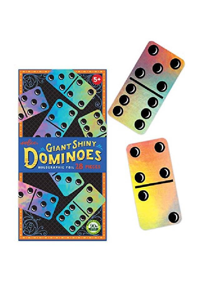 eeboo Giant Shiny Holographic Foil Dominoes  - Image 1