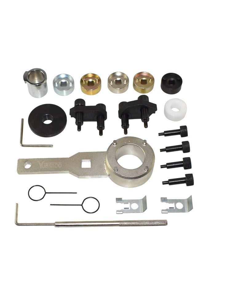 Yuesstloo Camshaft Crankshaft Engine Timing Tool Kit Compatible with Audi VW VAG 2006-2018 EA888 1.8 2.0 TSI TFSI T10355 T10060A T10352 T10368 T40011 T40196 T40267, Upgrades Version with Case & Gloves - Image 5