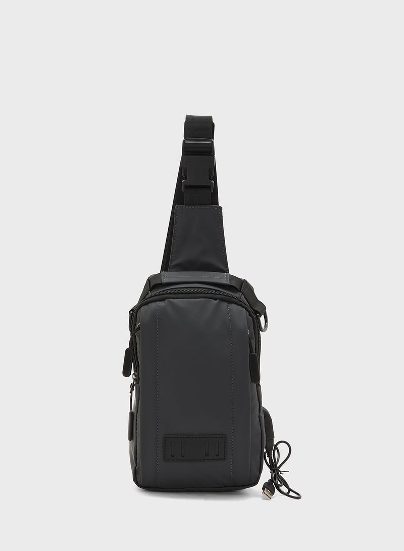 Robert Wood Casual Crossbody Sling Bag  - Image 1