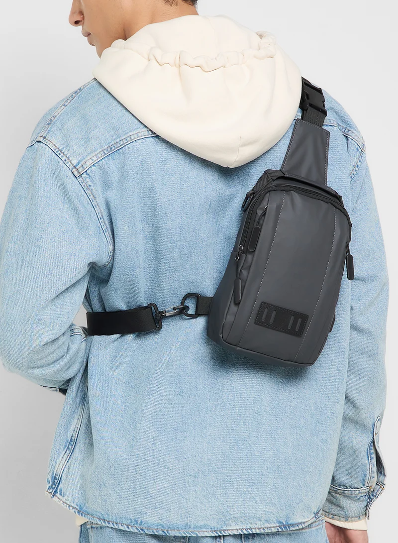 Robert Wood Casual Crossbody Sling Bag
