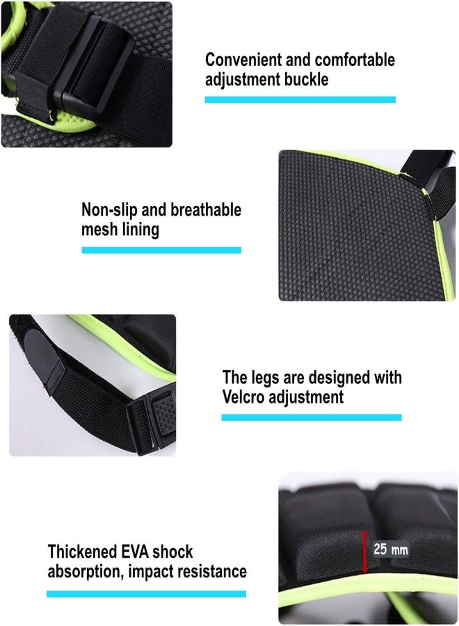 BODLYL Protective Butt Pad, Children Extreme Sports Hip Pad Butt Pads for Skating Roller Hockey Pants Kids Skate Pads Impact Shorts Snowboard Padded Shorts, Children Under 12 Years Old (Pink) - Image 2