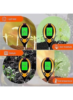 Beauenty Soil Moisture Meter,  Plant Water Monitor 4-in-1 with pH Tester Meter, Gardening Tool Kits for Plant Care, Great for Garden, Lawn, Farm, Indoor & Outdoor Use  - Image 3