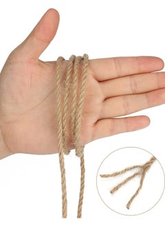 SUNRISE Jute Rope,4mm Thick,91.44m,Strong Hemp Twine Cord For DIY Crafts, Decoration, Gift Wrapping, Garden, Hanging and Packing And Pets Eco Friendly Durable Utility Rope  - Image 4