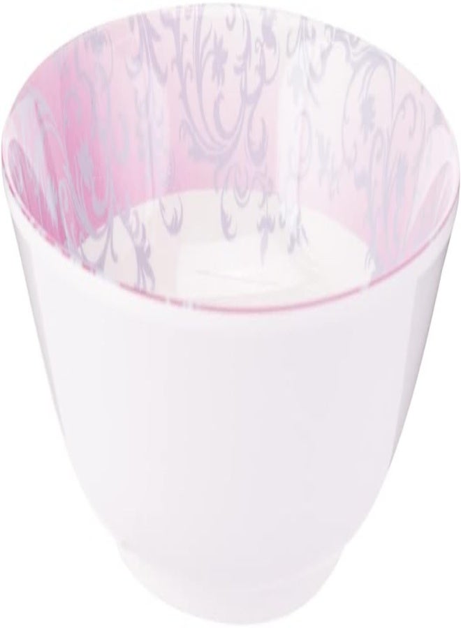 AKDC M/Mine Soup Bowl L(15cm) xW(15cm) xH(4cm) Light Pink And White - Image 5