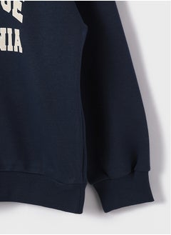LC WAIKIKI Crew Neck Printed Long Sleeve Girl Sweatshirt  - Image 4