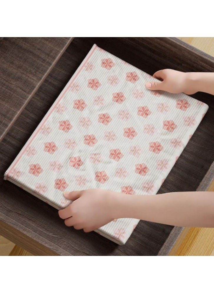 2 Pcs Storage Bags Dust Proof Foldable Closet Organizers Storage Containers with Handle Storage Containers for Bedding Comforters(Pink)