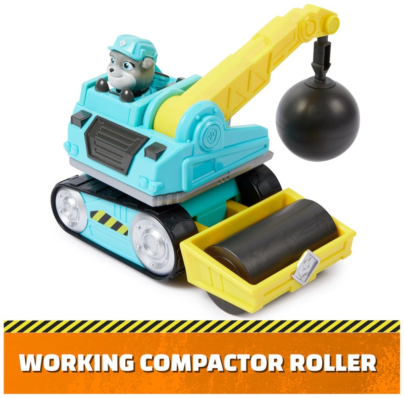 Rubble & Crew, Motorâ€™s Wrecking Ball Toy Truck with Action Figure and Movable Construction Toys, Kids Toys for Ages 3 and Up - Image 4