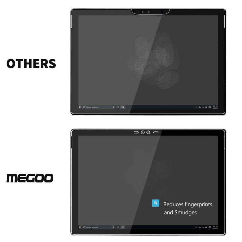 Megoo Screen Protector for Surface Book 2/ Book1 13.5 Inch (2017-2019),Premium Glass Protector/Scratch resistant/Full protection for Microsoft Surface Book - (NOT for Surface Book 3 13.5 inch) - Image 2
