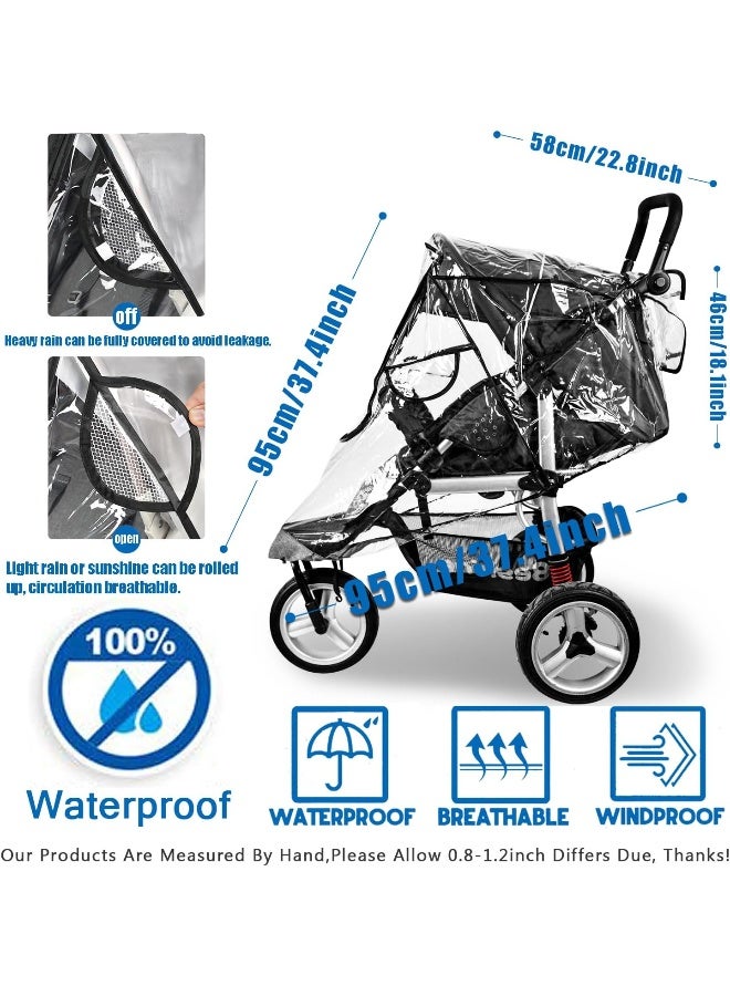 Vaxaape Stroller Rain Cover - Image 3