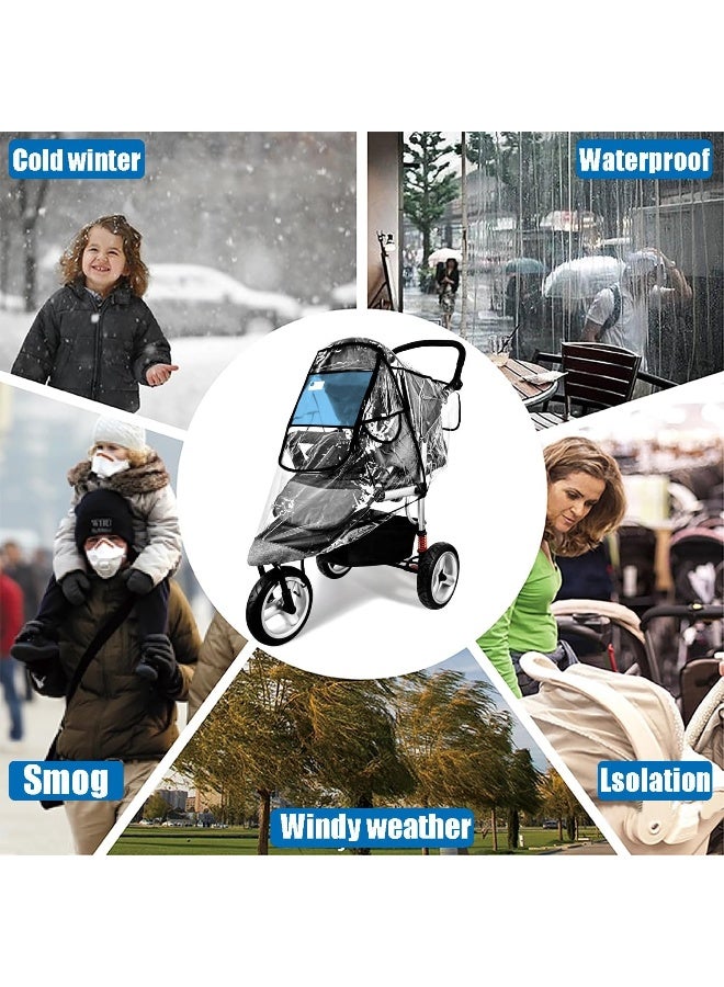 Vaxaape Stroller Rain Cover - Image 5