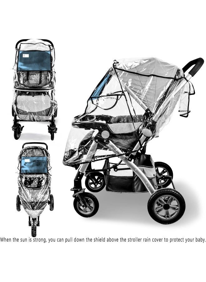 Vaxaape Stroller Rain Cover - Image 4