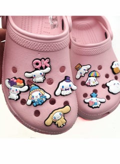 KASTWAVE Croc Charm, 11 Pcs Crocs Charms for Kids Girls Teens, Shoe Charms for Clog Sandals Bracelets Decoration Party Favor Gifts, Croc Charms for Girls Women Kids, 11 Pcs(10 Charms +1 Bag)  - Image 2