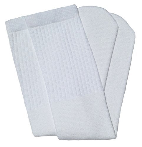 SKATERSOCKS American Made Mid Calf White Tube Socks for Women, Men, and all Individuals - Image 5