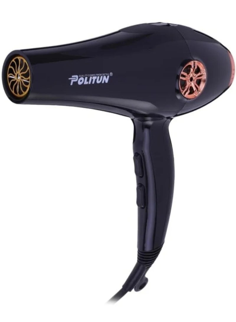 Politun 4 In 1 Professional High Speed Hair Dryer 5000W - Model PT-V8 - Image 1