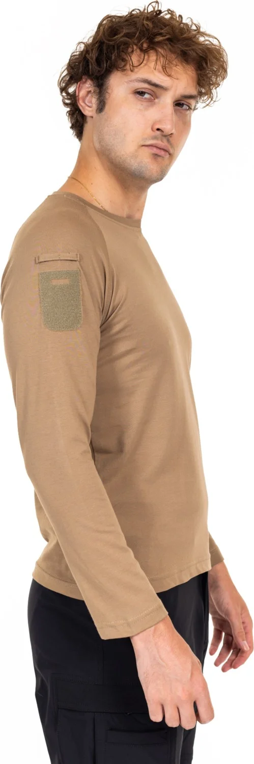 اكينجيلار اوت دور AKN 714 Long Sleeve Crew Neck Tactical Sweat-Beige