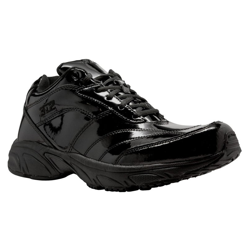 3N2 Reaction Basketball Black Referee Shoes for Men Full Grip Leather Sneakers with Tractional Sole Size 75 Wide - Image 2