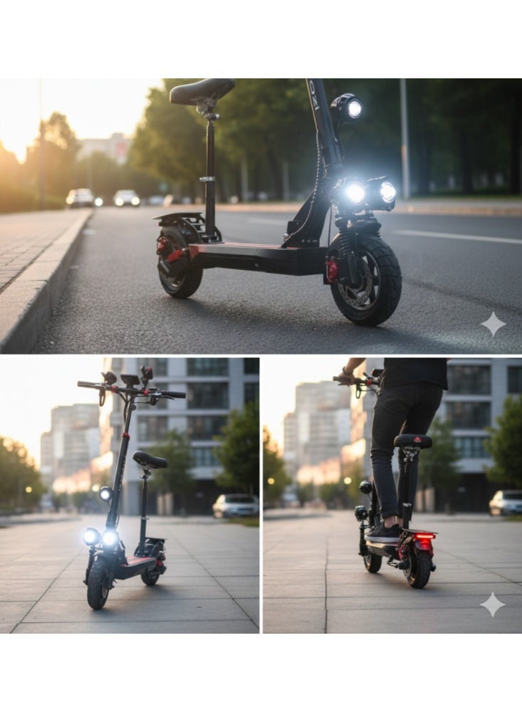 Monster Electric Scooter with 3 Headlights 2026 Edition - Image 2