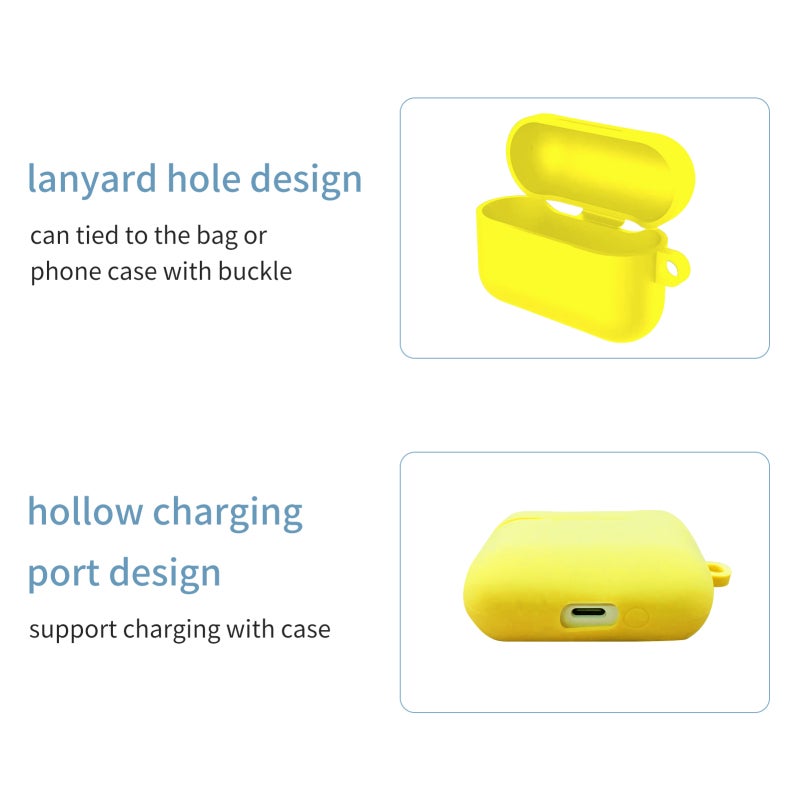 Silicone Headphone Cover Black High-Quality Soft Durable Material - 360° Anti-Dust Anti-Scratch Non-Fingerprint Earphone Protector Cover for M6 Wireless Earbuds Charging Case - Image 5