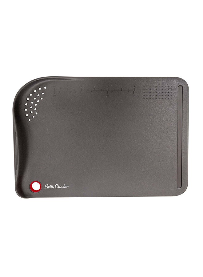 Plastic Multifunction Cutting Board Black