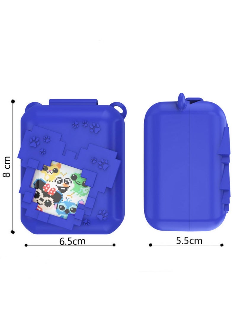 For Bitzee 2th Game Console Protective Case Soft Silicone Full Coverage Waterproof Carry Bag With Lanyard for Kids and Adults Shockproof Anti Fall Durable Protective Cover  - Image 3