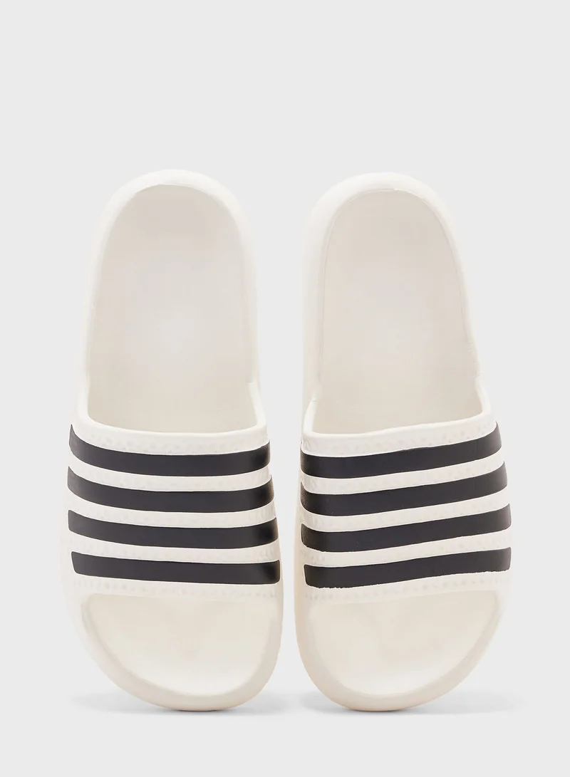 Ginger Striped Strap Slides