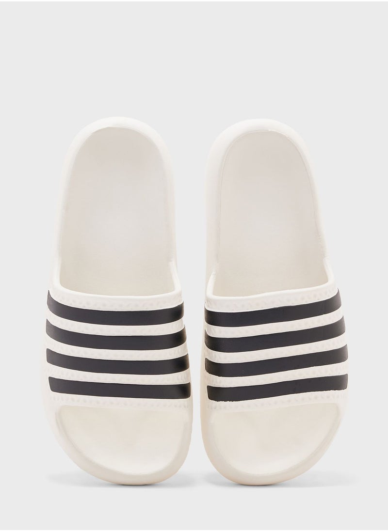 Striped Strap Slides