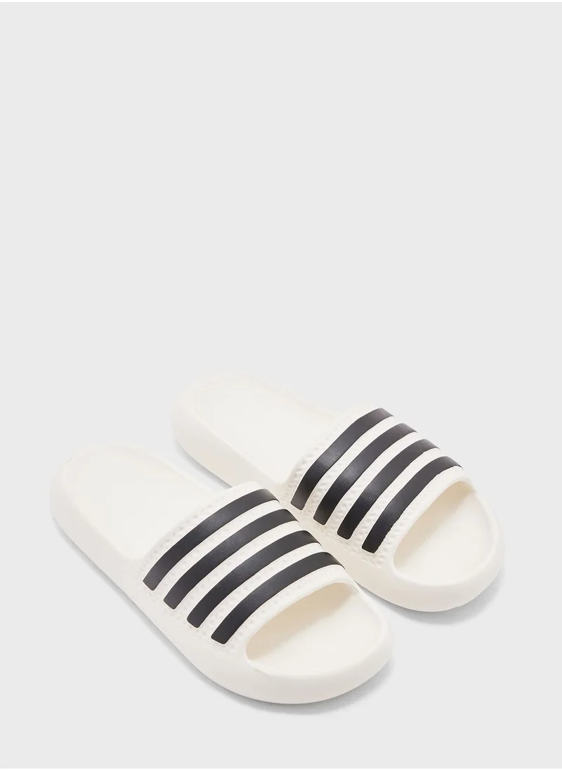 Ginger Striped Strap Slides