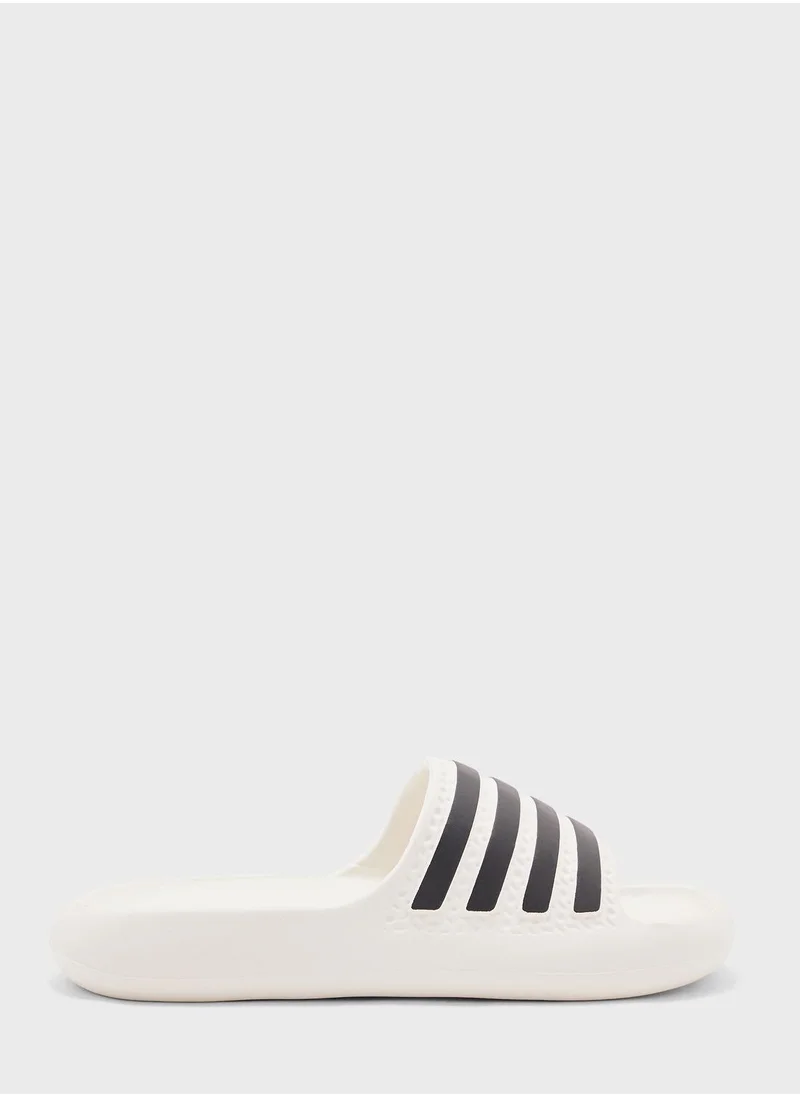 Ginger Striped Strap Slides