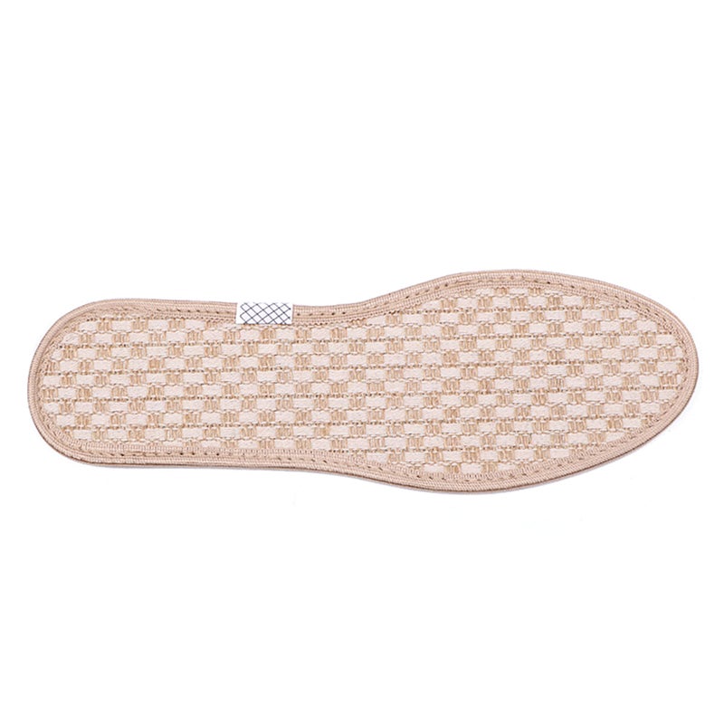 1 Pair of Linen Charcoal Insoles Breathable Sports Insoles for Women - Size 40 - Image 2