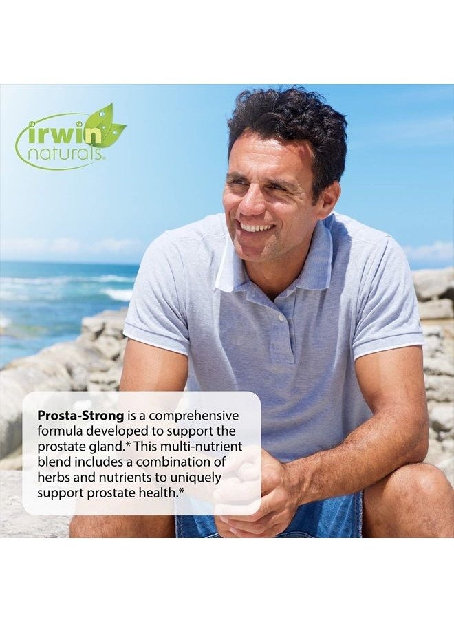 Irwin Naturals Prosta-Strong - Prostate Health Support with Saw Palmetto, Lycopene, Pumpkin Seed & More - 180 Liquid Softgels  - Image 3