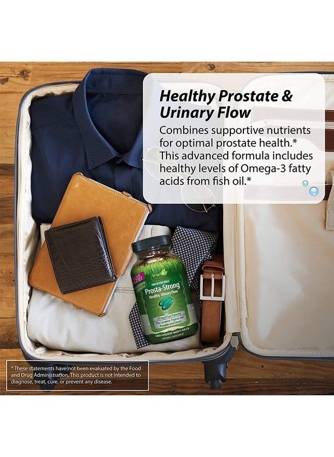Irwin Naturals Prosta-Strong - Prostate Health Support with Saw Palmetto, Lycopene, Pumpkin Seed & More - 180 Liquid Softgels  - Image 5