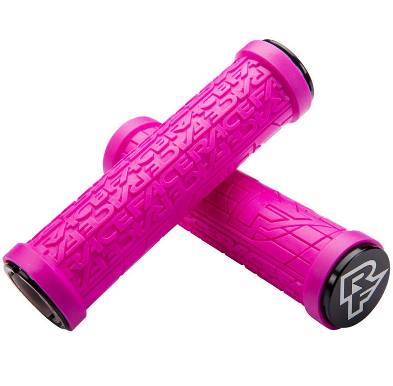 Raceface Lock-On Grippler Grips  Magenta  33Mm
