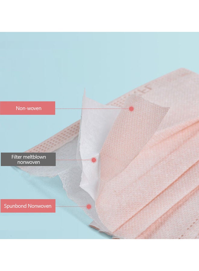 NIBEMINENT 50-Piece Disposable Face Mask - Image 3