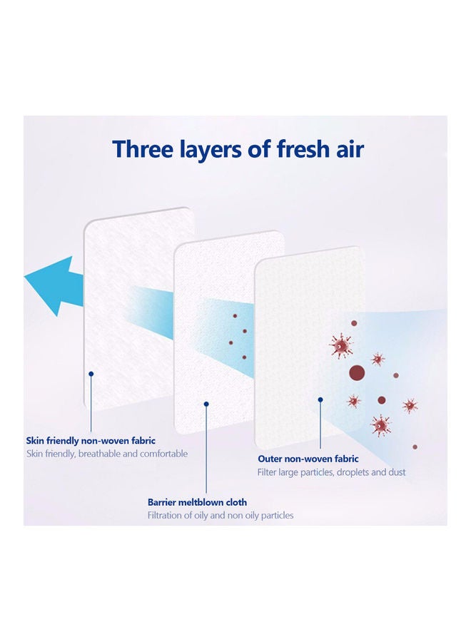 NIBEMINENT 50-Piece Disposable Face Mask - Image 4