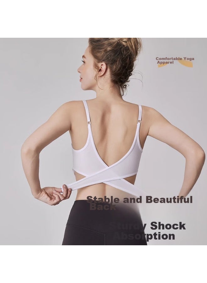 Bejirog Bejirog Bandeau Bra, Minimizes Large Breasts, Prevents Chafing, Enhances Back, Camisole, Chest Shaping, Slimming, Lightweight Summer Sports Bra For Women  - Image 3