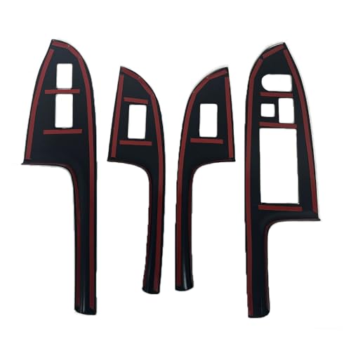 SZFKACCESS for 2003 2004 2005 2006 2007 Honda Accord Glossy Carbon Fiber Style ABS Door Window Lift Buttons Cover Trims - Image 2