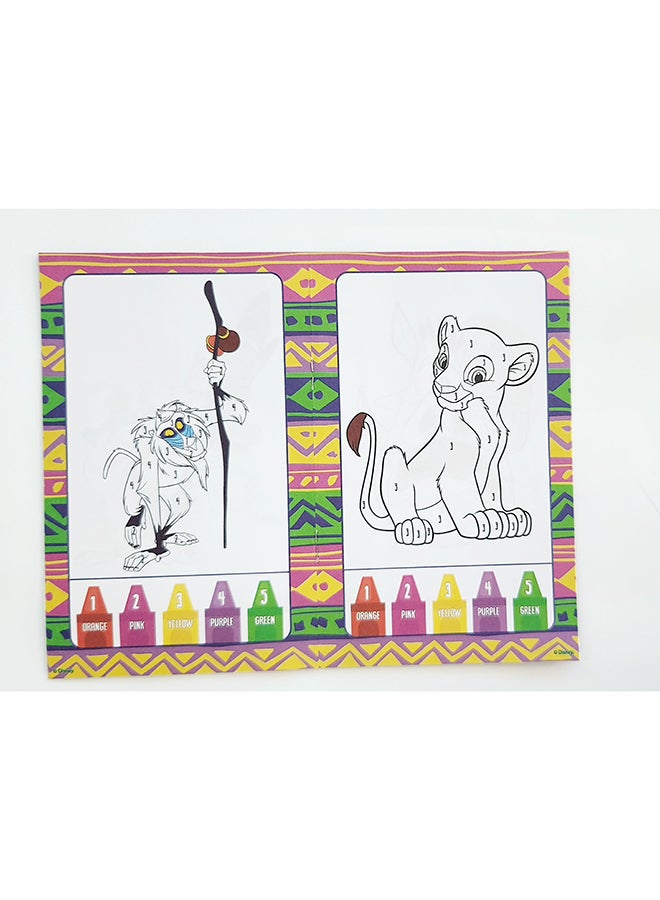 Disney Color by Number Lion King - Image 3