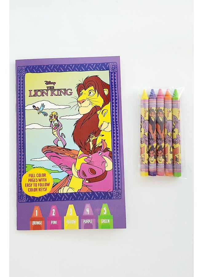 Disney Color by Number Lion King - Image 2