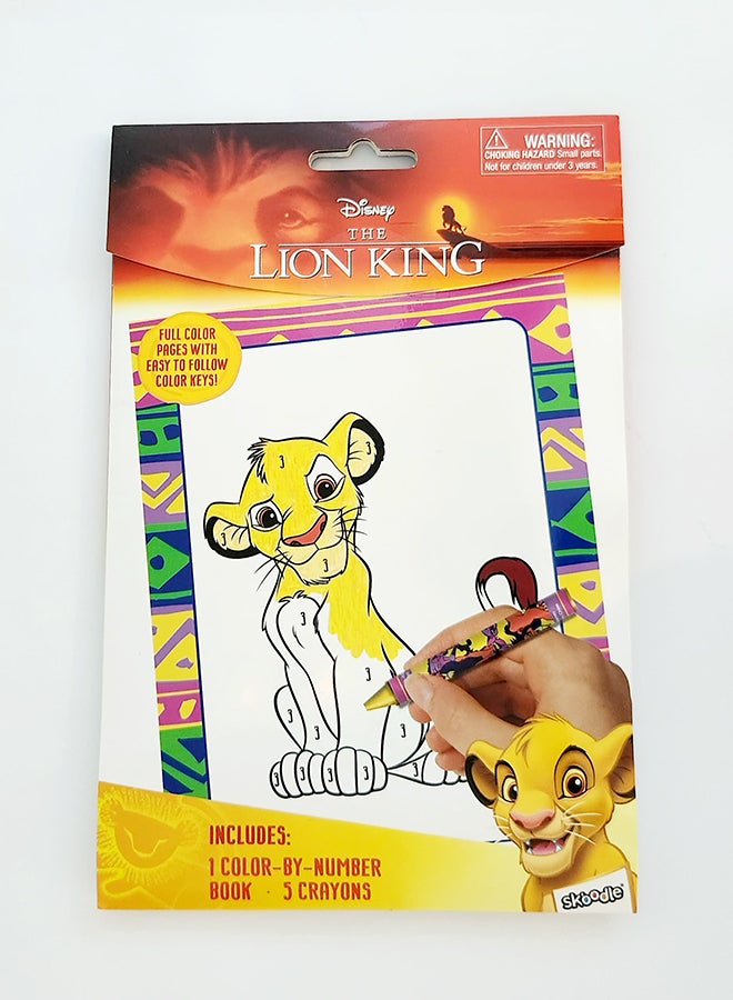 Disney Color by Number Lion King - Image 4