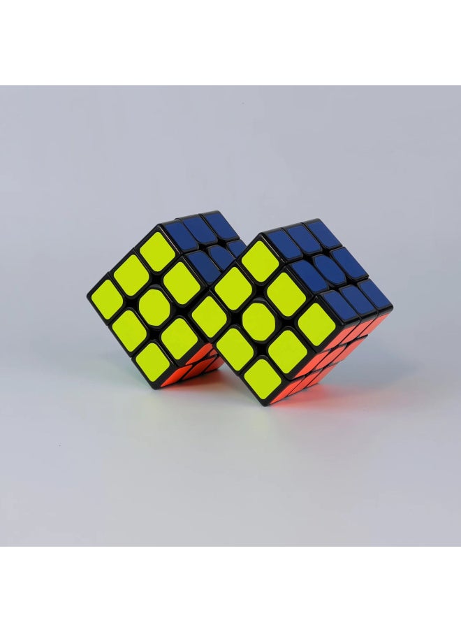 Generic - [Pie Rubik's Cube] Third-level One-piece Rubik's Cube Two-piece Three-piece Four-piece Mirror One-piece Educational Toy Special-shaped DIY-Color:Silver Mirror Two-piece (short) - Image 1