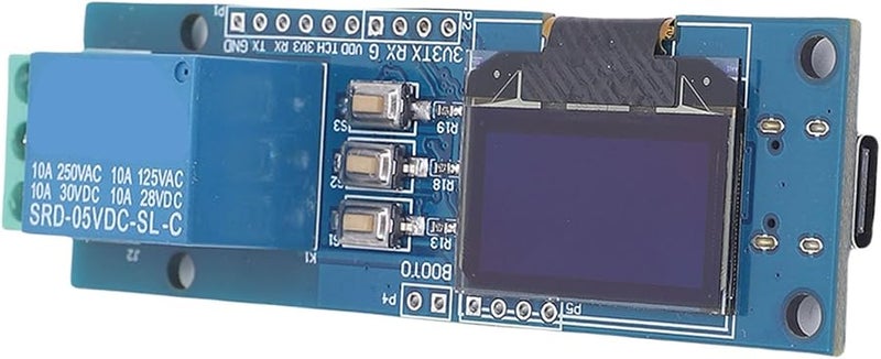 ZW101 Fingerprint Relay Switch Module Biometric Control Board With OLED Display For Safety Boxes Smart Devices - Image 4