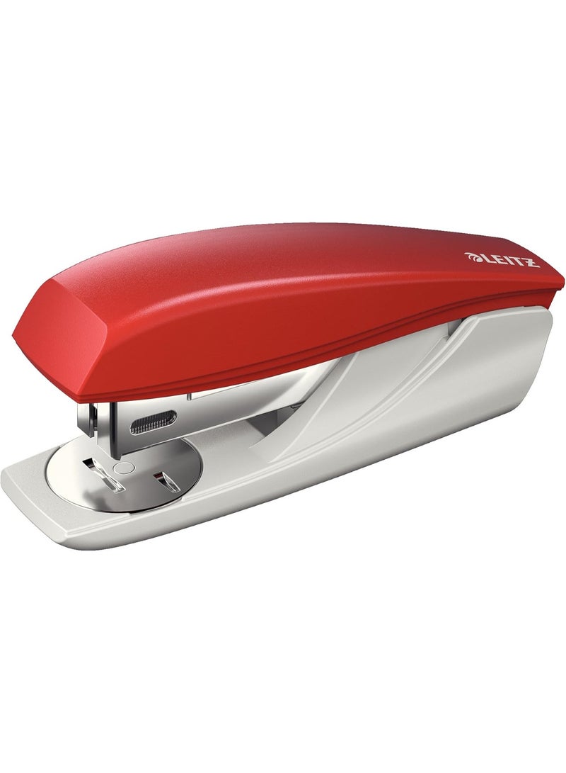 ليتز دباسة مكتبية يدوية سعة 25 ورقة لون أحمر - Image 1