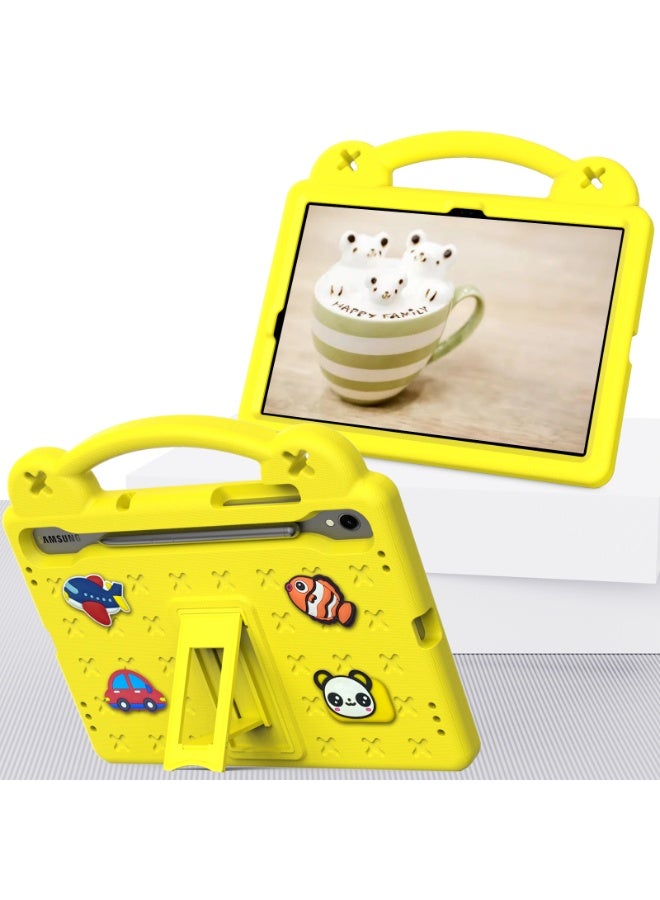 عام غطاء أطفال متوافق مع سامسونج جالاكسي تاب S11 11 بوصة 2025، غلاف واقي خفيف الوزن من إيفا مناسب للأطفال مقاوم للصدمات مع قوس مخفي ومقبض. - Image 4