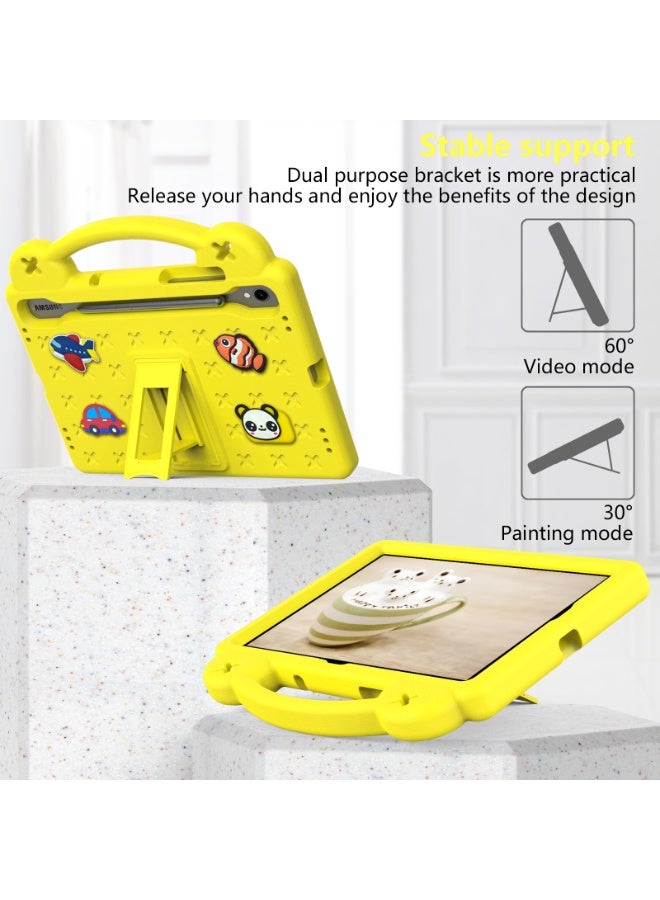 عام غطاء أطفال متوافق مع سامسونج جالاكسي تاب S11 11 بوصة 2025، غلاف واقي خفيف الوزن من إيفا مناسب للأطفال مقاوم للصدمات مع قوس مخفي ومقبض. - Image 3